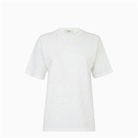 fendi white jumper|FENDI White viscose jumper .